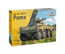 carson Italeri Sd.Kfz. 234/2 Puma 8-Rad Model Kit