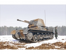 carson Panzerjager I 1:35 scale model kit with figure