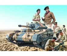 carson Crusader Mk.III Tank Kit with British Crew 1:35
