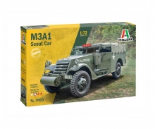 carson Italeri M3A1 Scout Car Model Kit 1:72 Scale