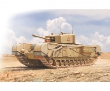 carson Italeri Churchill Mk. III Tank Model Kit 1:72