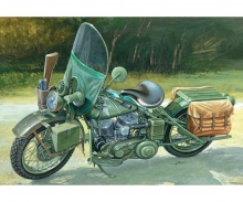 carson Italeri WLA 750 Military Motorcycle Kit 1:9