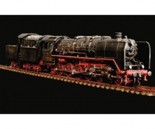 carson Locomotive BR50 Model Kit 1:87 with Tender