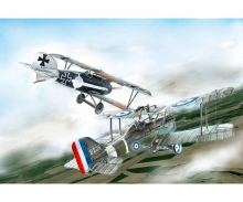 carson 1:72 S.E.5a and Albatros D.III (WWI)