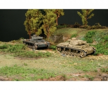 carson 1:72 Chasseur de chars PzKpfw. III Ausf. J Fast Ass. Kit