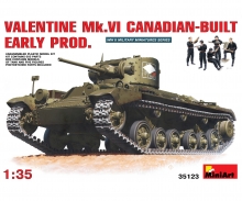 carson 1:35 Valentine Mk.6 Canad. Première prod.