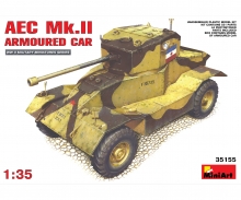 carson 1:35 Le char d'assaut britannique. Char de reconnaissance AEC Mk.II