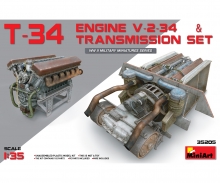 carson 1:35 T-34 Engine(V-2-34) / Transmis. Set