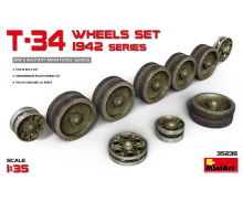 carson 1:35 T-34 Wheels Set 1942 Series