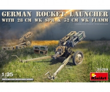 carson 1:35 Ger. Rocket Laun. w/28cmWK&32cmWK
