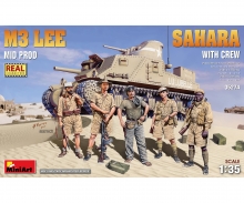 carson 1:35 M3 Lee Mid Prod. Sahara w/Crew (5)