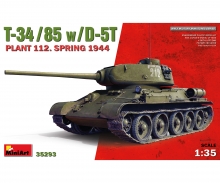 carson 1:35 T-34/85 w/D-5T Plant 112 Spri. 1944
