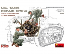 carson 1:35 US Panzer Reparatur - Crew mit W670 Motor