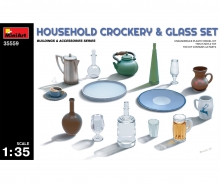 carson 1:35 Household Crockery & Glass Set