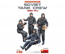 carson 1:35 Fig. Soviet Tank Crew 1960-70s