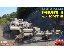 1:35 Ukrainian BMR-1 w/KMT-9 Mine roller carson 1:35 Ukrainian BMR-1 w/KMT-9 Mine roller