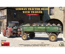 1:35 Ger. Tractor D8506 with Trailer (1) carson 1:35 Ger. Tractor D8506 with Trailer (1)