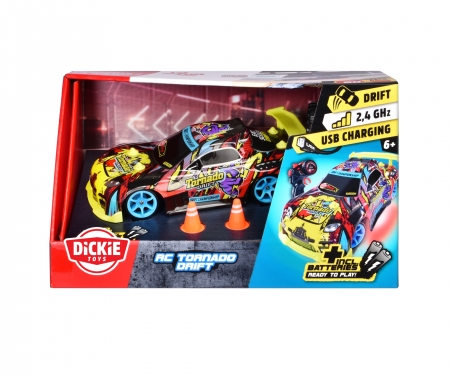 DICKIE Toys RC TORNADO DRIFT 22 CM