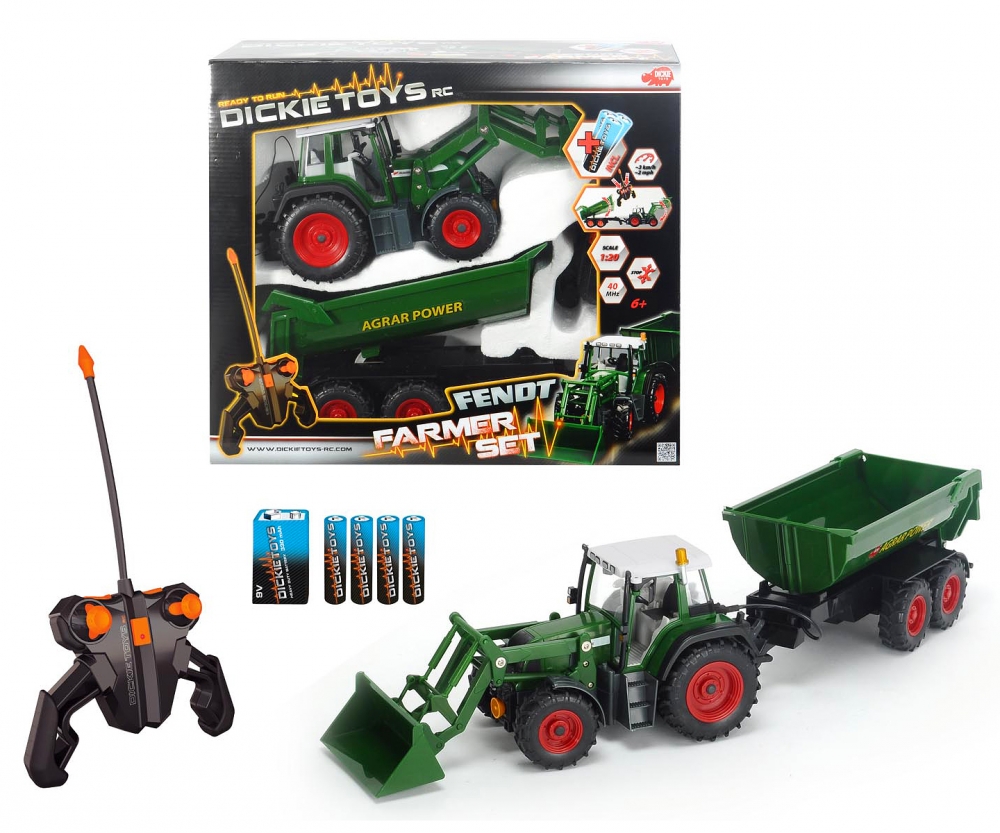 dickie toys tracteur