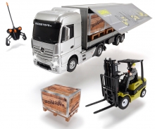 RC Mercedes-Benz Actros/Forklift Clark C25, RTR DICKIE Toys RC Mercedes-Benz Actros/Forklift Clark C25, RTR