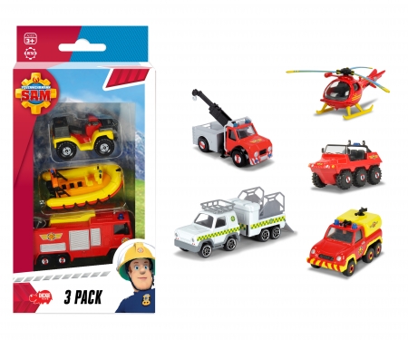 Fireman Sam 3 Pack - Fireman Sam - Licenses - Brands & Products - www ...