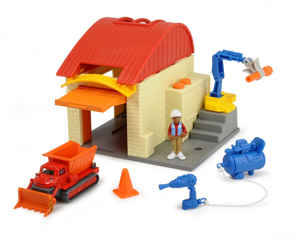 Bob the Builder Garage Playset Muck and Leo Bob the Builder Known