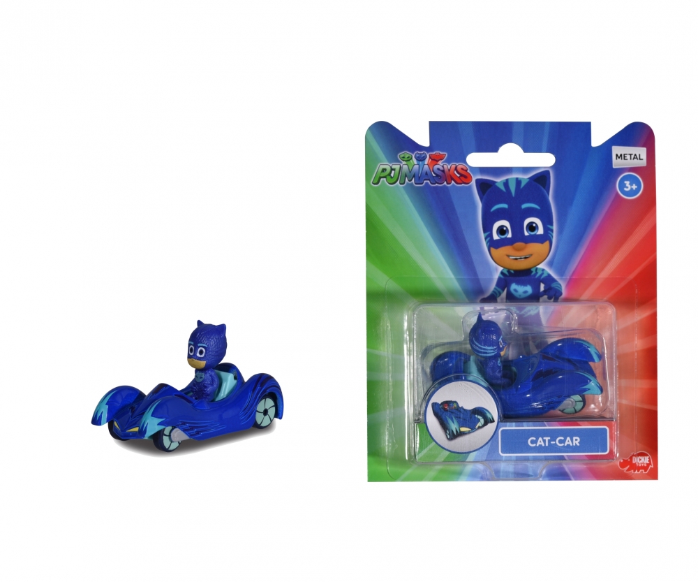 Pj Mask Single Pack Cat Car Pj Masks Known From Tv Brands Products Www Dickietoys De