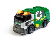 DICKIE Toys CAMIÓN RECICLAJE CON LUZ Y SONIDO 15 CM