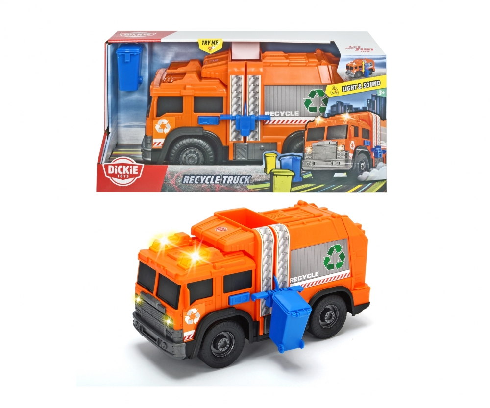 dickie toys recycling truck