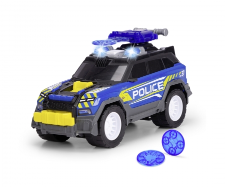 DICKIE Toys POLICÍA SUV 30 CM LUZ Y SONIDO