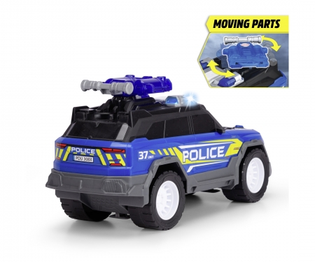 DICKIE Toys POLICÍA SUV 30 CM LUZ Y SONIDO