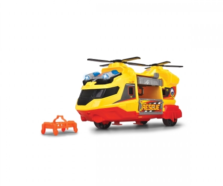 DICKIE Toys CITY HEROES - RESCUE HELICOPTER 30 CM LUZ Y SONIDO