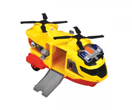 DICKIE Toys CITY HEROES - RESCUE HELICOPTER 30 CM LUZ Y SONIDO