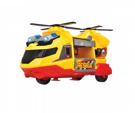 DICKIE Toys CITY HEROES - RESCUE HELICOPTER 30 CM LUZ Y SONIDO