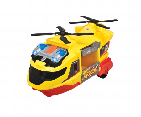 DICKIE Toys CITY HEROES - RESCUE HELICOPTER 30 CM LUZ Y SONIDO