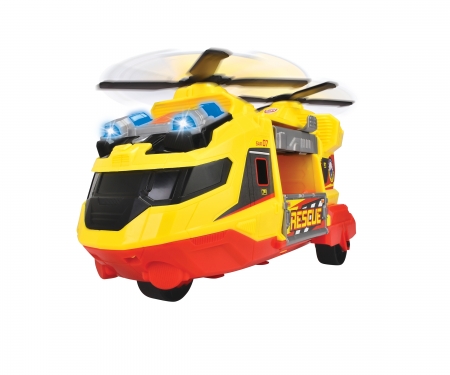 DICKIE Toys CITY HEROES - RESCUE HELICOPTER 30 CM LUZ Y SONIDO