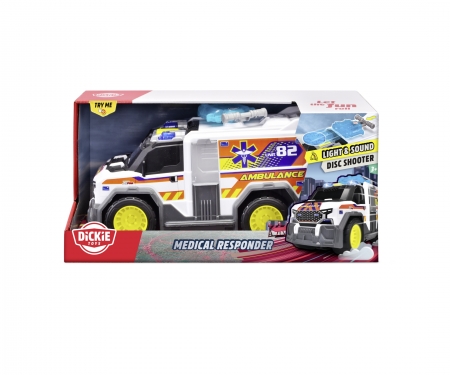 MEDICAL RESPONDER 30 CM LUZ Y SONIDO DICKIE Toys MEDICAL RESPONDER 30 CM LUZ Y SONIDO
