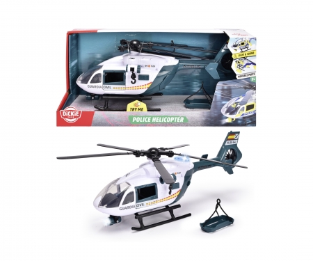 DICKIE Toys GUARDIA CIVIL HELICÓPTERO 36 CM LUZ Y SONIDO