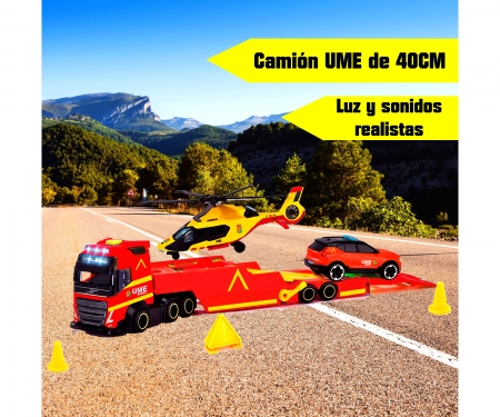CAMIÓN DE RESCATE UME 41 CM DICKIE Toys CAMIÓN DE RESCATE UME 41 CM