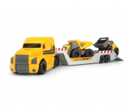 DICKIE Toys MACK / VOLVO TRAILER CON VEHÍCULOS MICRO - 32 CM