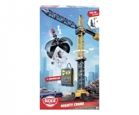 DICKIE Toys GRÚA MIGHTY CRANE 110 CM