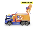 Dickie Urban Recycling Truck Volvo FMX Giant 56 cm, light, sound, manual lifting garbage container, moving parts, storage, trailer with lid, hinged Dickie Urban Recycling Truck Volvo FMX Giant 56 cm, light, sound, manual lifting garbage container, moving parts, storage, trailer with lid, hinged