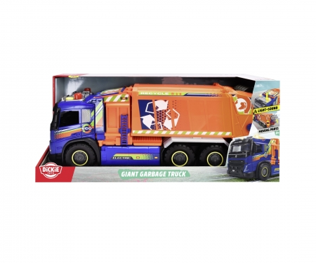 DICKIE Toys CAMIÓN DE RECICLAJE GIGANTE 56 CM