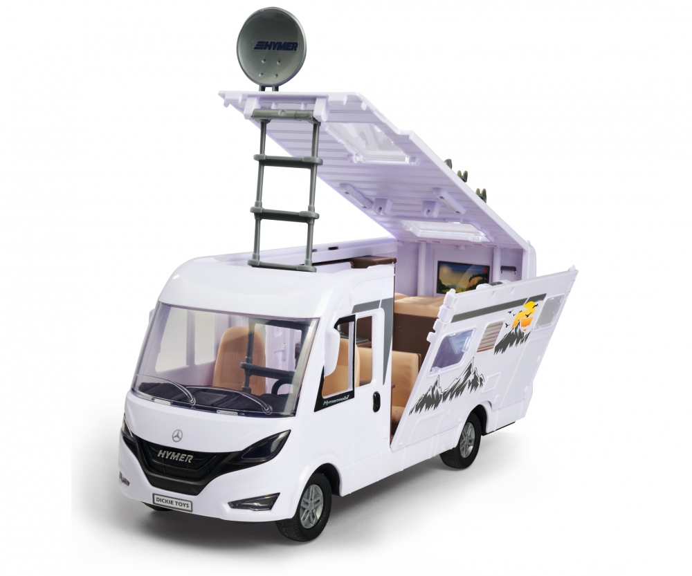 Caravana Camper 30 Cm Con Figura Artículada Y Accesorios ¡tiene Barbacoa  Con Luz! (simba - 203837021) con Ofertas en Carrefour