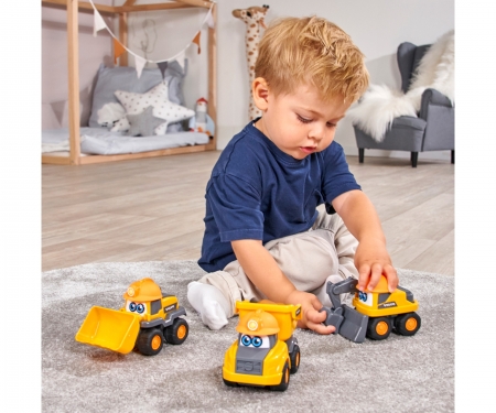 DICKIE Toys EQUIPO DE CONSTRUCCIÓN 12 CM, 3 SURT