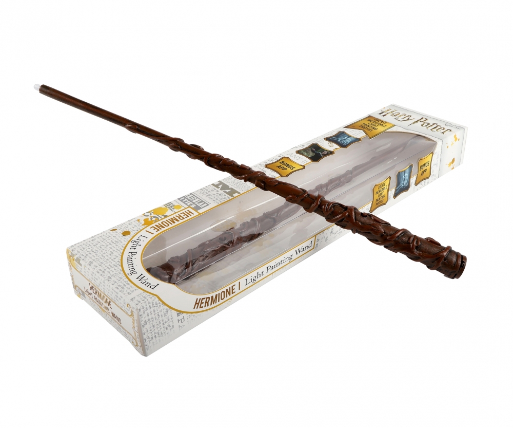 Baguette magique et crayon lumineux de Hermione - Harry Potter - Licences - Marques & Produits baguette harry potter led