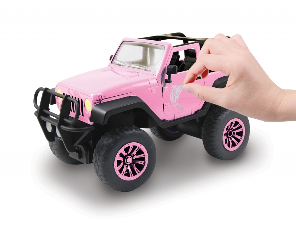 Rc Pink Driverz Jeep Wrangler Ferngesteuerte Fahrzeuge Marken Produkte Www Dickietoys De