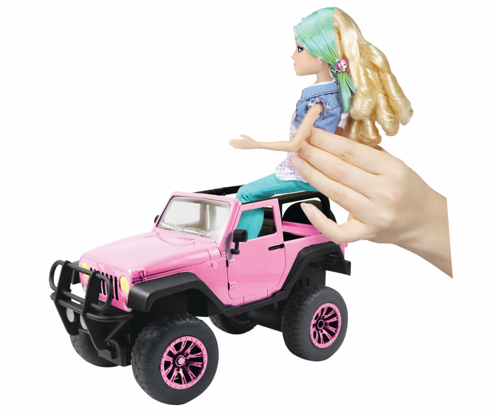 Rc Pink Driverz Jeep Wrangler Ferngesteuerte Fahrzeuge Marken Produkte Www Dickietoys De