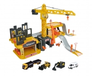 majorette Creatix Construction + 5 Volvo vehicles