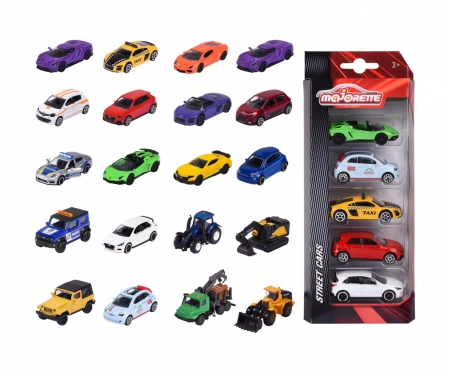 Street Cars 5 Pieces Set, 4-asst. - Street Cars - Street / Premium ...